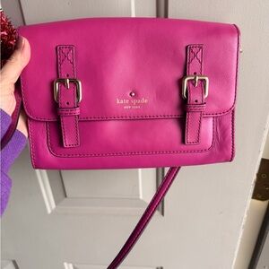 Kate Spade Fuchsia Crossbody Bag